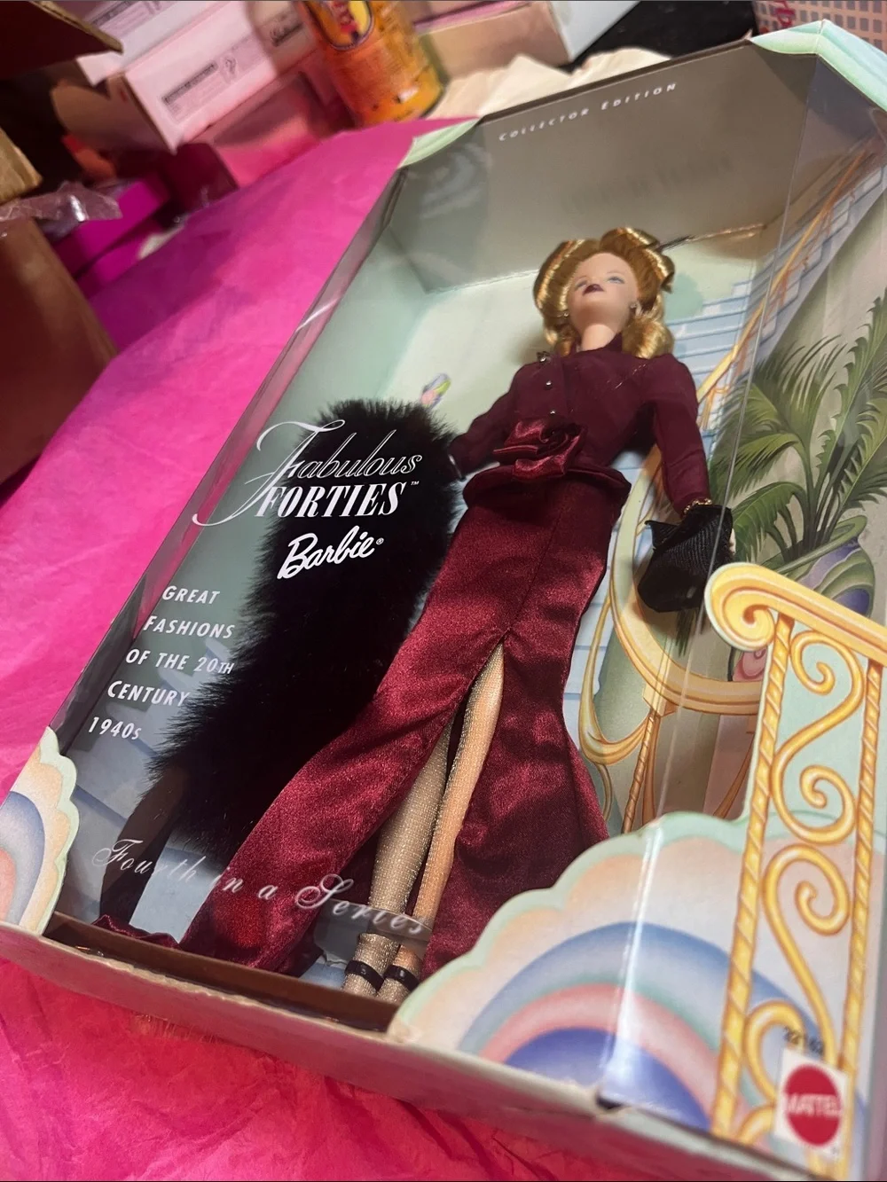 1999 Fabulous Forties Barbie Doll Great Fashions of the 20th Century NRFB